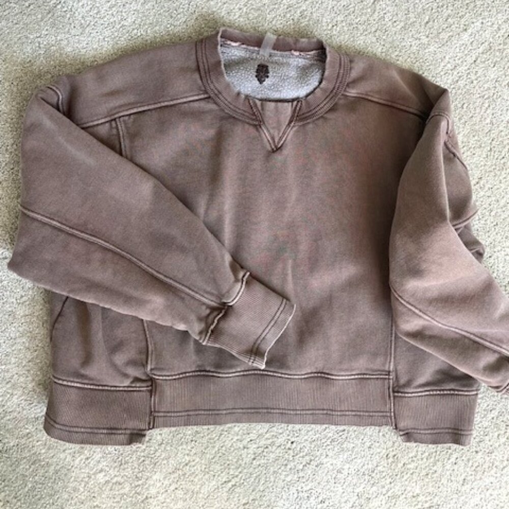 Free People Intercept Pullover Sweatshirt